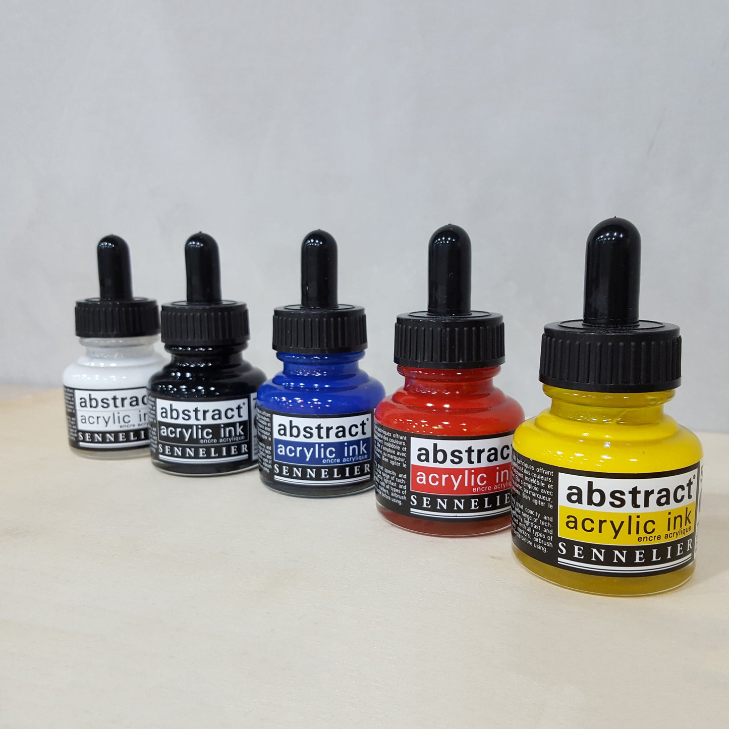 Sennelier Abstract Acrylic Ink 5 col 30ml