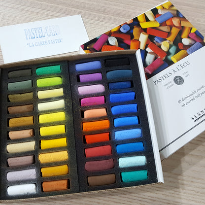 Sennelier Artist Half-stick Soft Pastel 乾粉彩短支