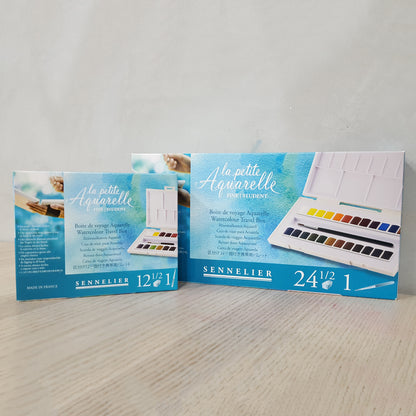 Sennelier La Petite Aqua Watercolour Travel Box