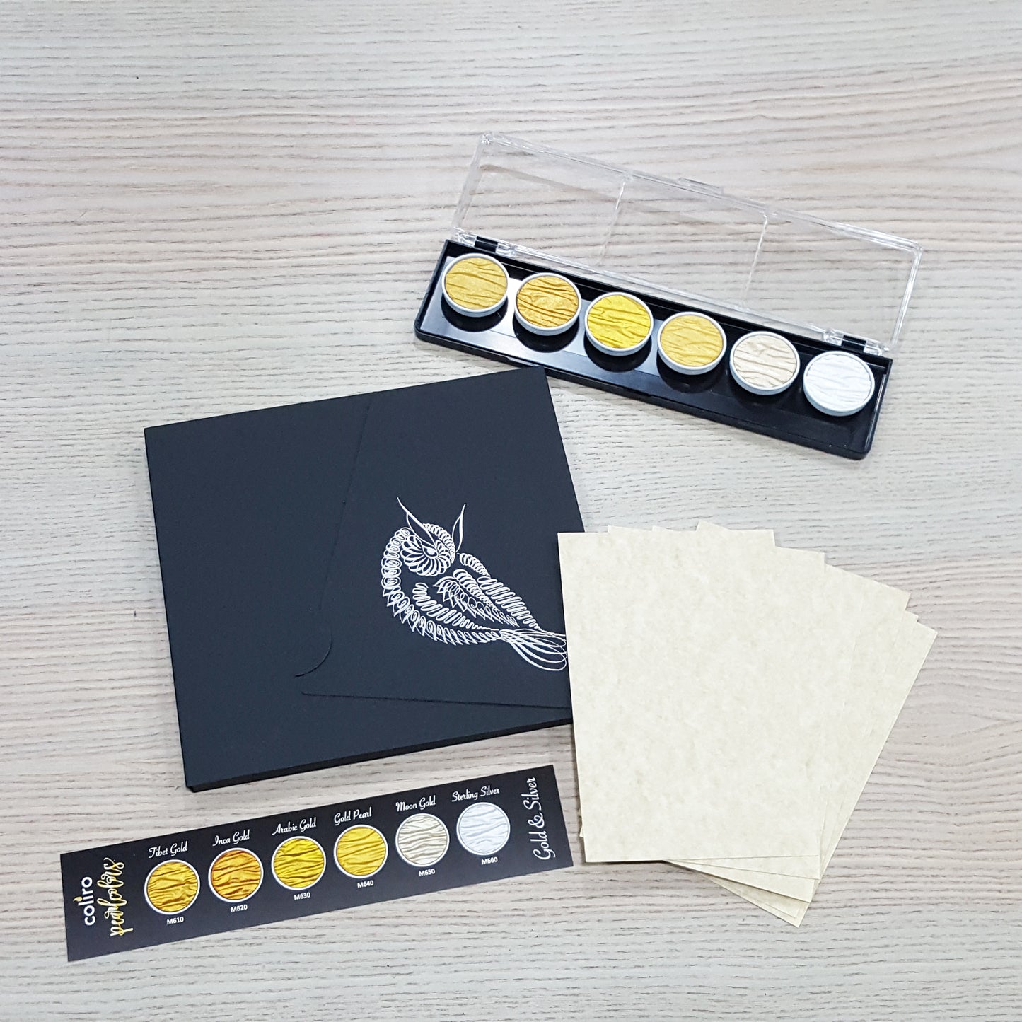 聖誕優惠3：Finetec顔色+書法紙套裝