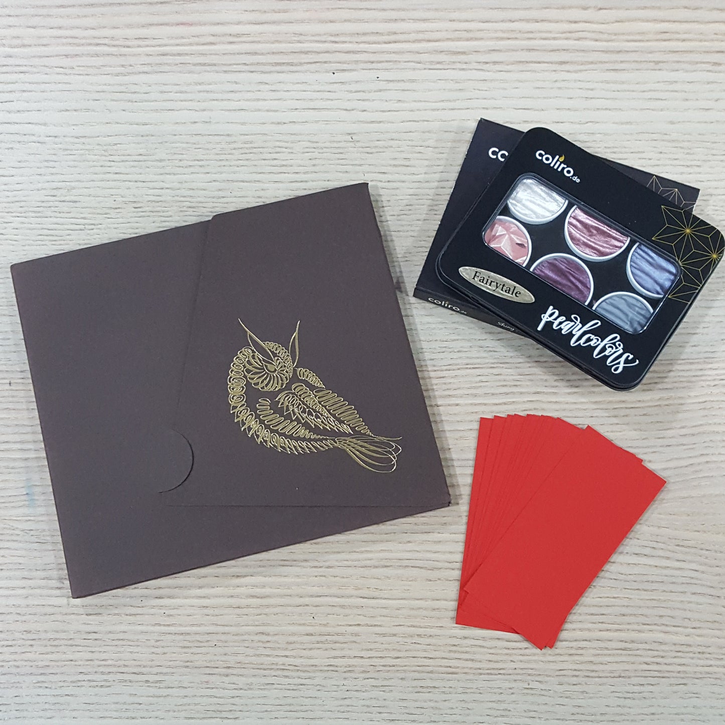 新年優惠3：Finetec顔色+紅紙書法紙套裝