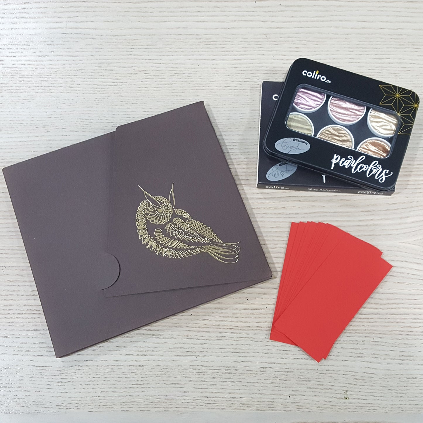 新年優惠3：Finetec顔色+紅紙書法紙套裝