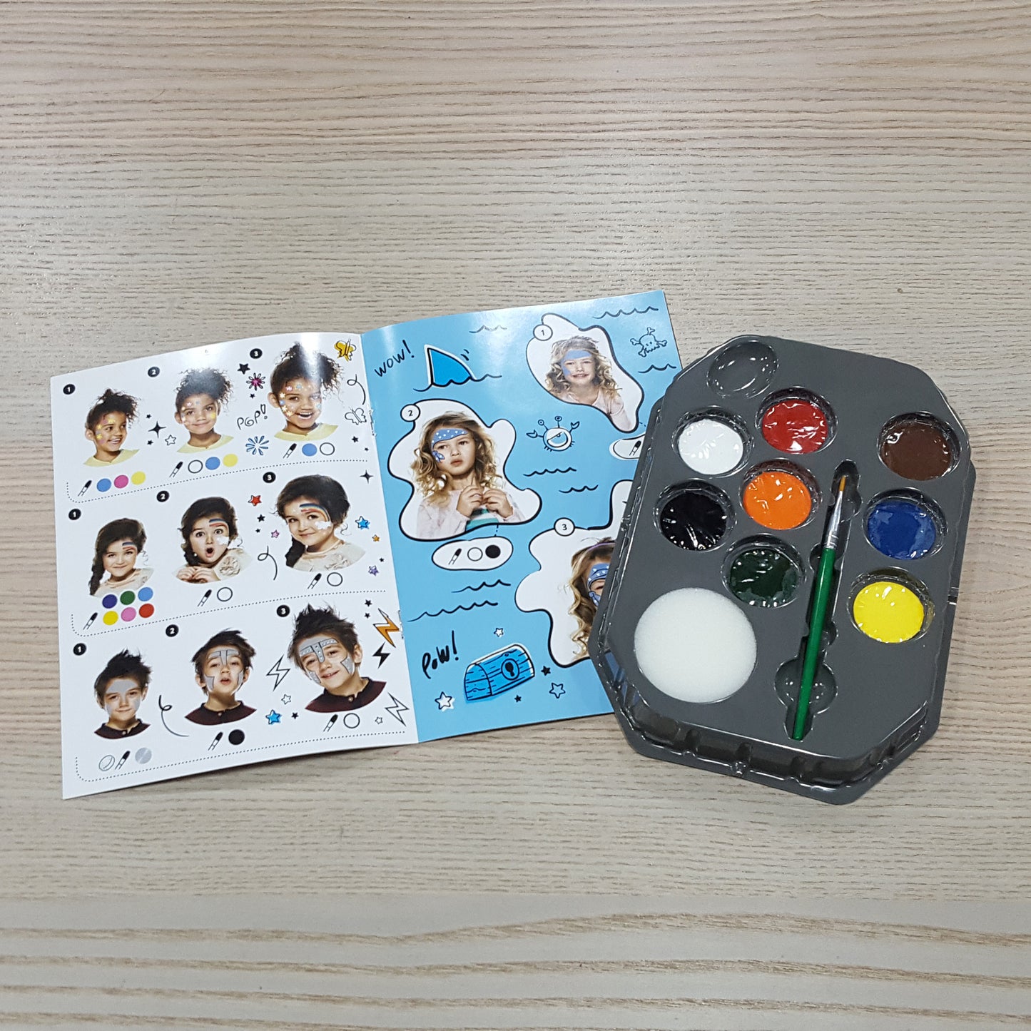 Snazaroo Face Paint Kit (連教學本)