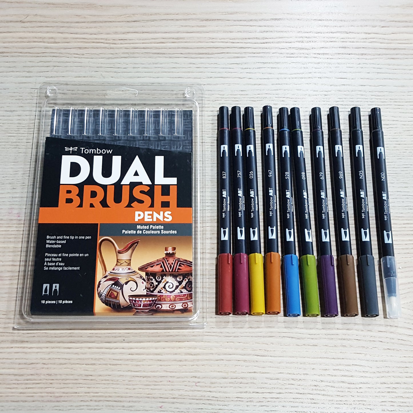 TOMBOW ABT Dual Brush Pen 幻彩筆 10/20套裝