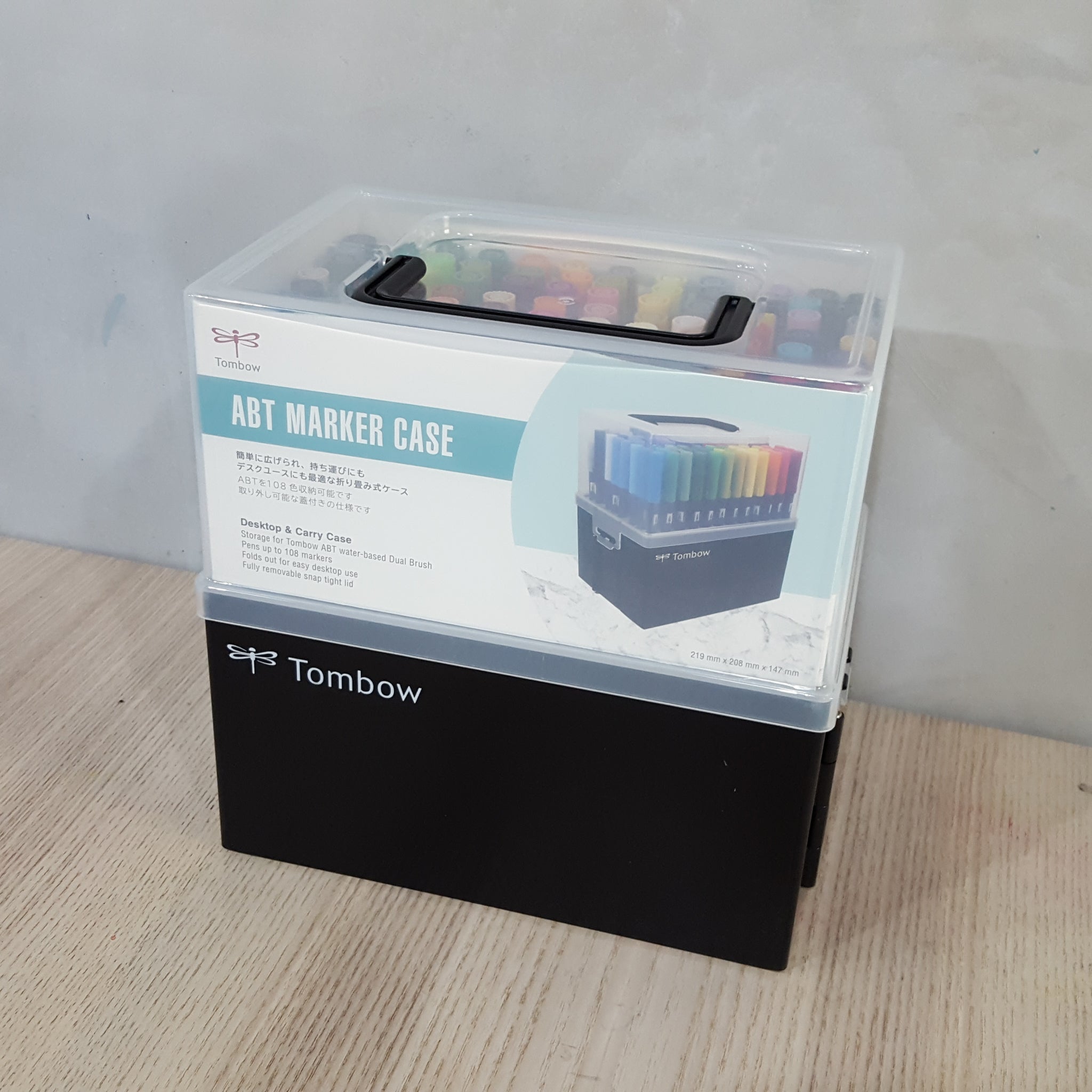 Tombow ABT-12C-1 viltstift Dual Brush Pen met twee punten, 12-delige Tombow ABT-12C-1 viltstift Dual Brush Pen met twee punten, 12-delige