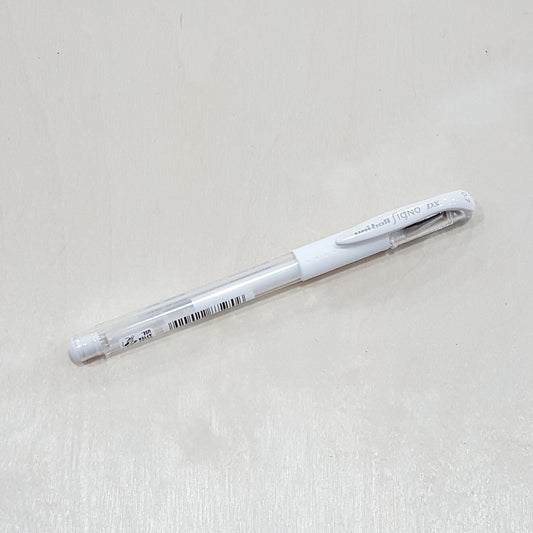 UNI Metallic Gel Pen 0.7mm(#1), White