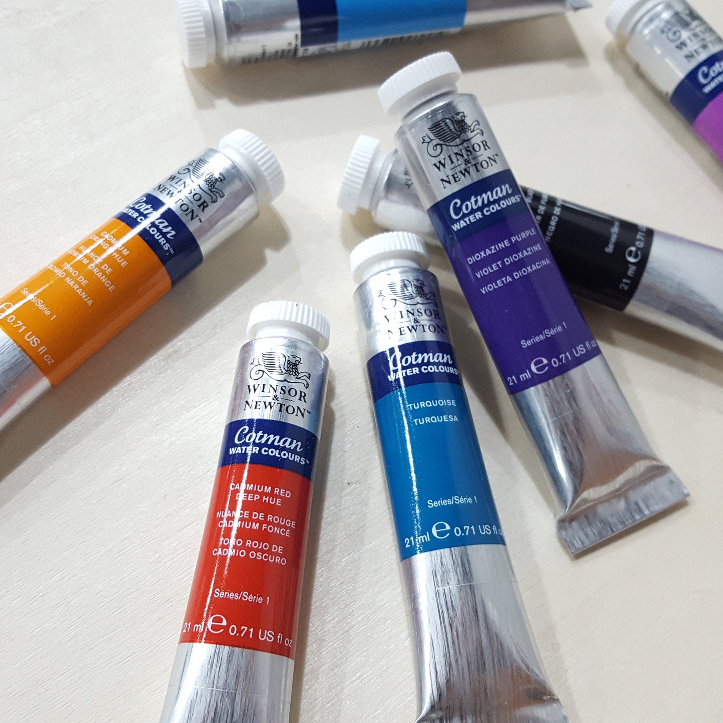 Winsor & Newton 溫莎牛頓COTMAN水彩21ml