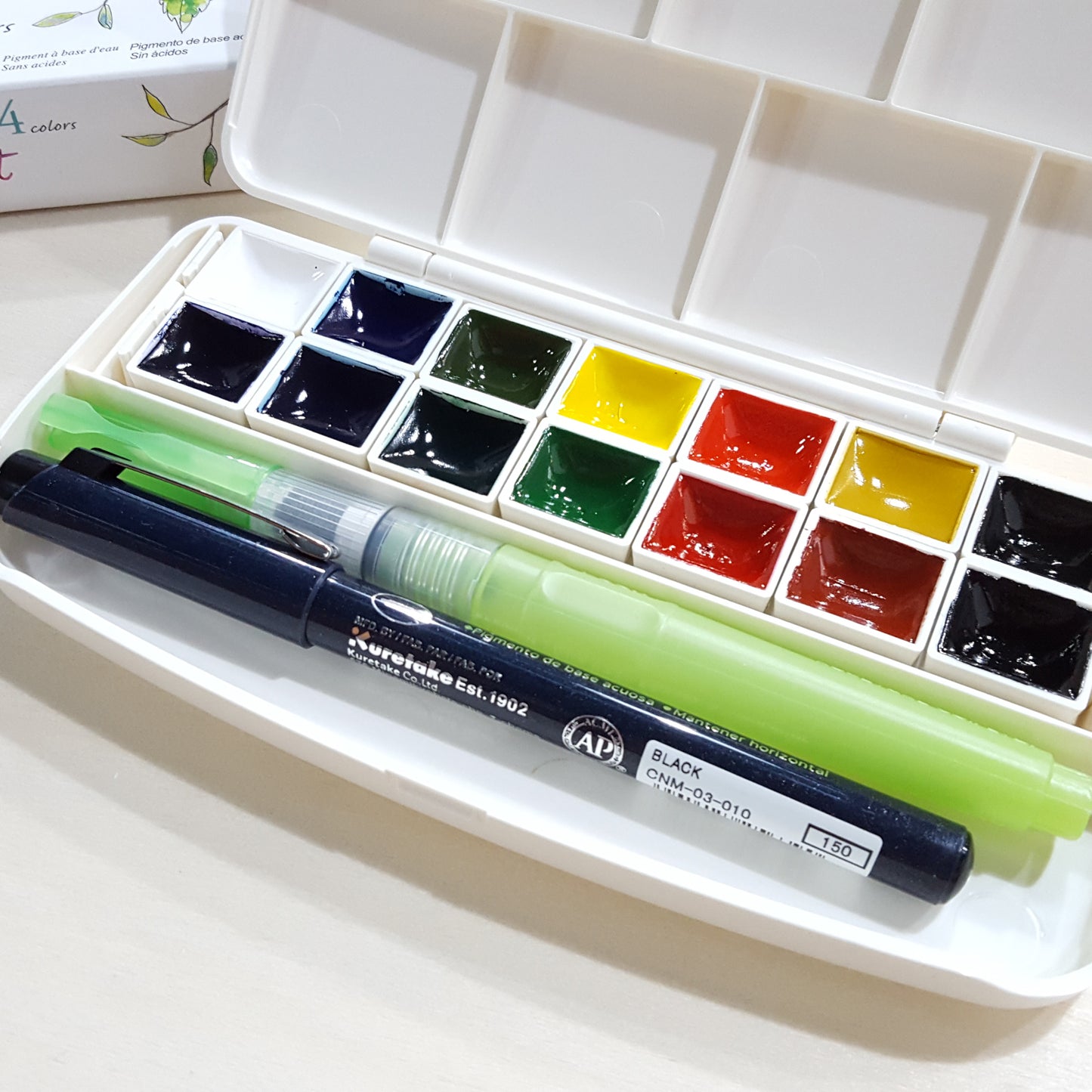 ZIG Transparent Watercolor Set 14 Col