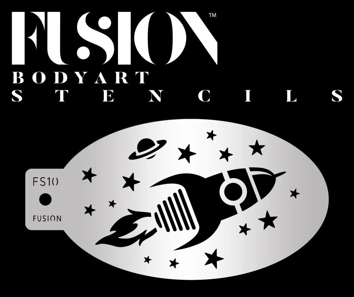 Fusion Body Art Stencil