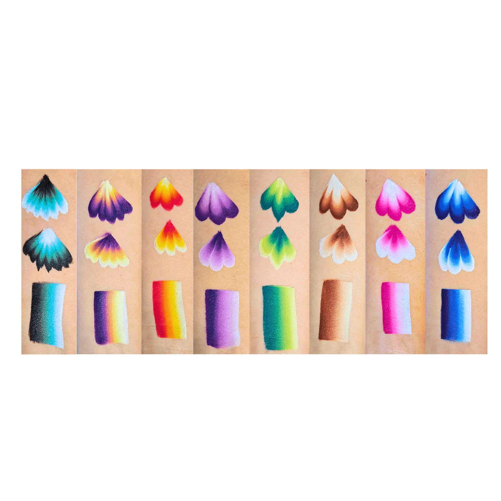 Thin Strikes_Candy Face Paint Palette 8 colors
