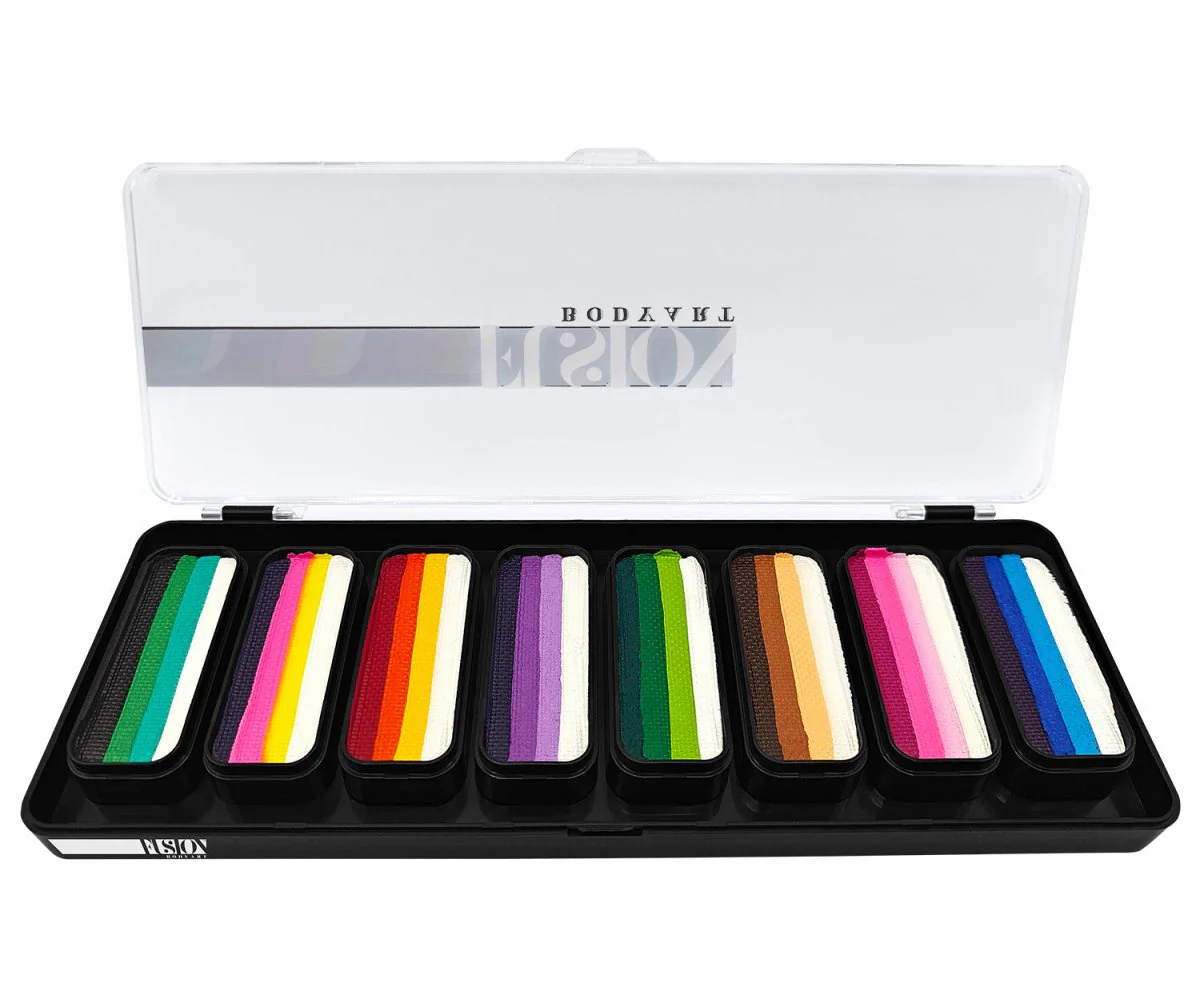 Thin Strikes_Candy Face Paint Palette 8 colors