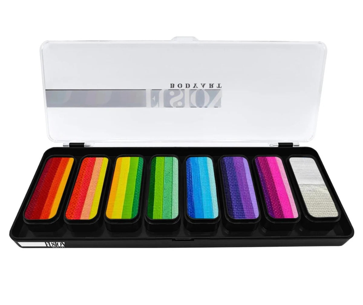 Fusion Thin Strokes_Rainbow Rush 
Face Paint Palette