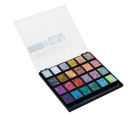 Colour Shifting Glitter Cream Palette (24C)