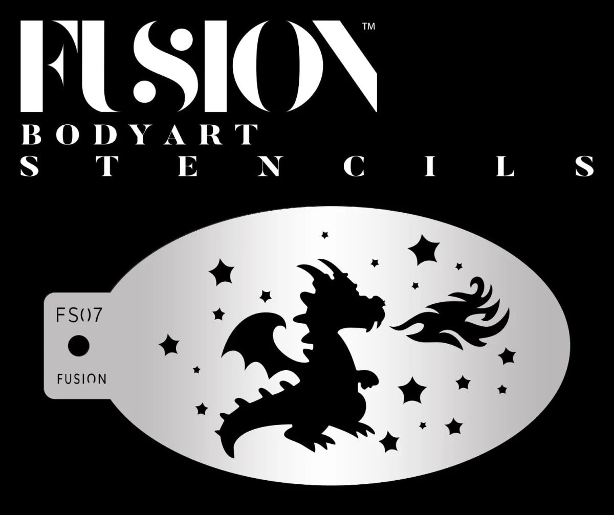 Fusion Body Art Stencil