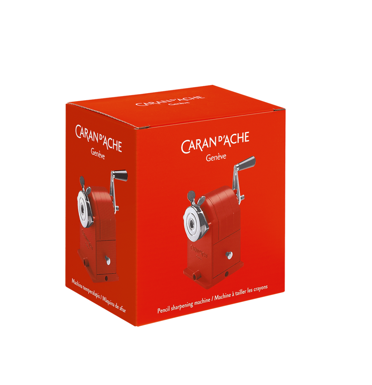 Caran d'Ache Sharpener 瑞士卡達削筆器筆刨_紅色