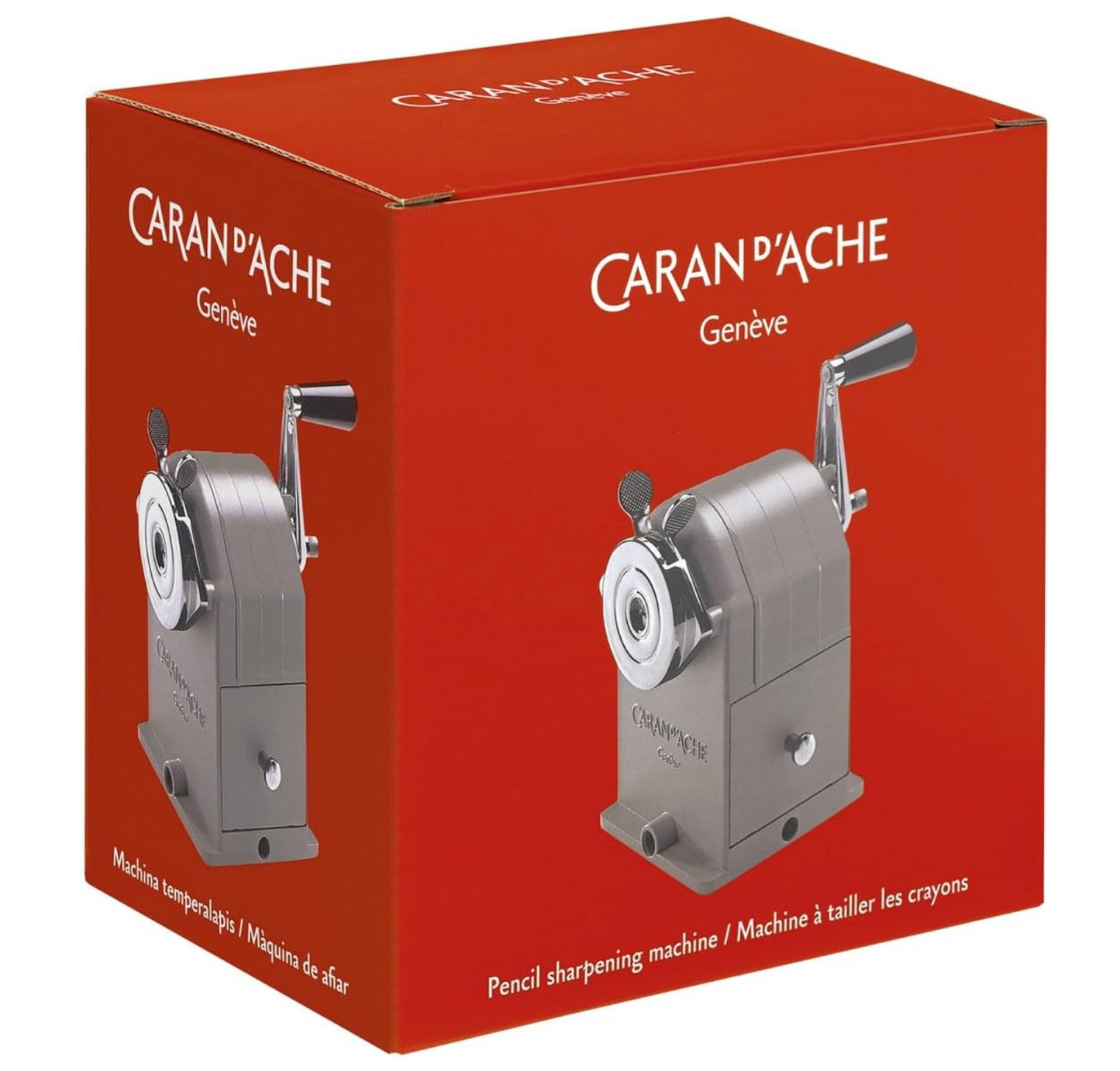 Caran d'Ache Sharpener 瑞士卡達削筆器筆刨_常規款銀色