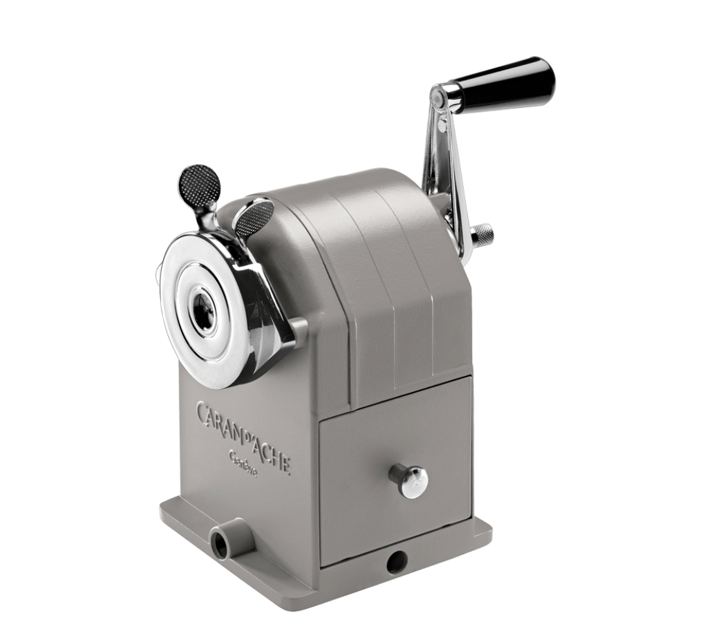 Caran d'Ache Sharpener 瑞士卡達削筆器筆刨_常規款銀色