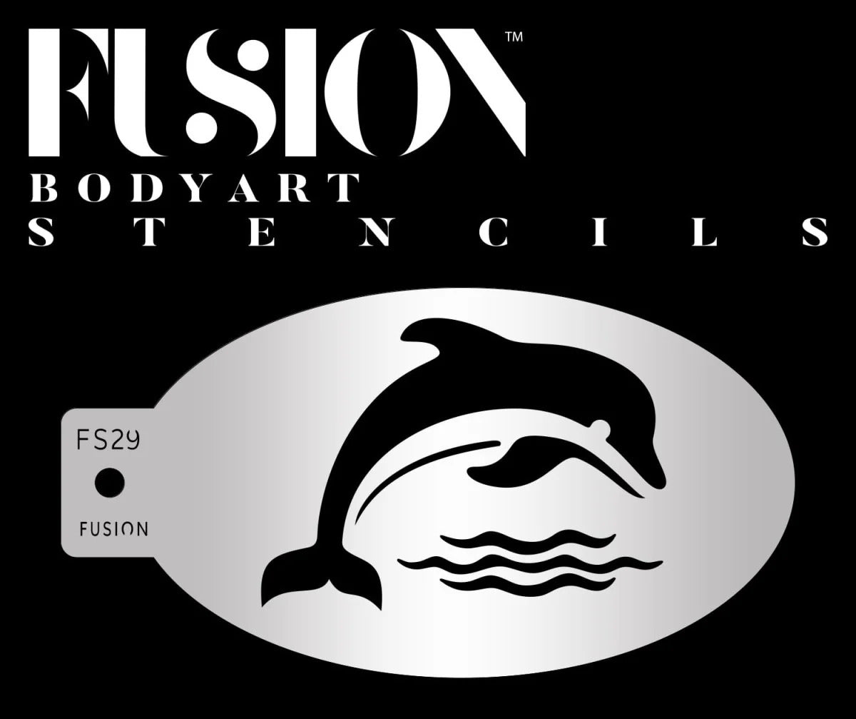 Fusion Body Art Stencil