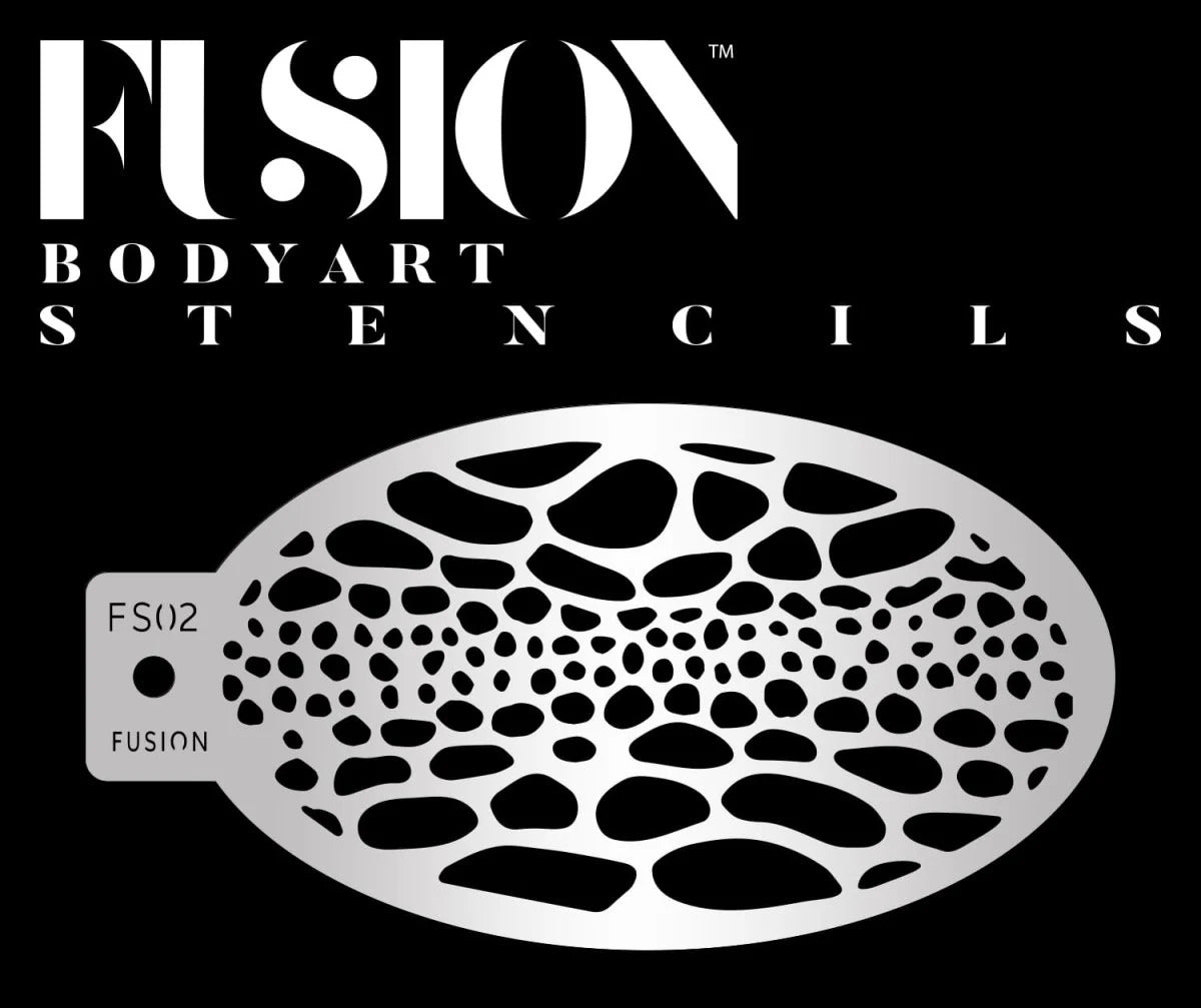 Fusion Body Art Stencil