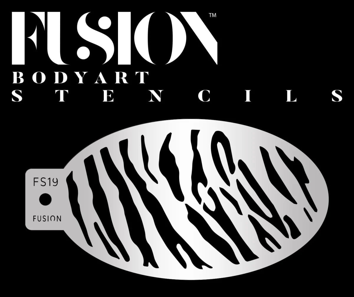 Fusion Body Art Stencil