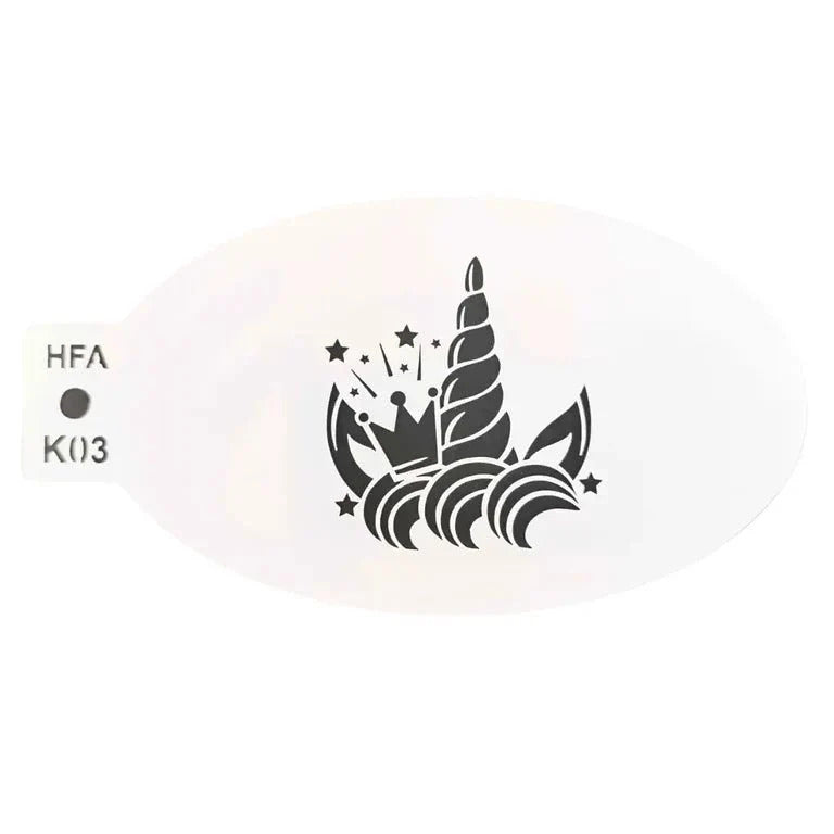 Fusion Body Art Stencil