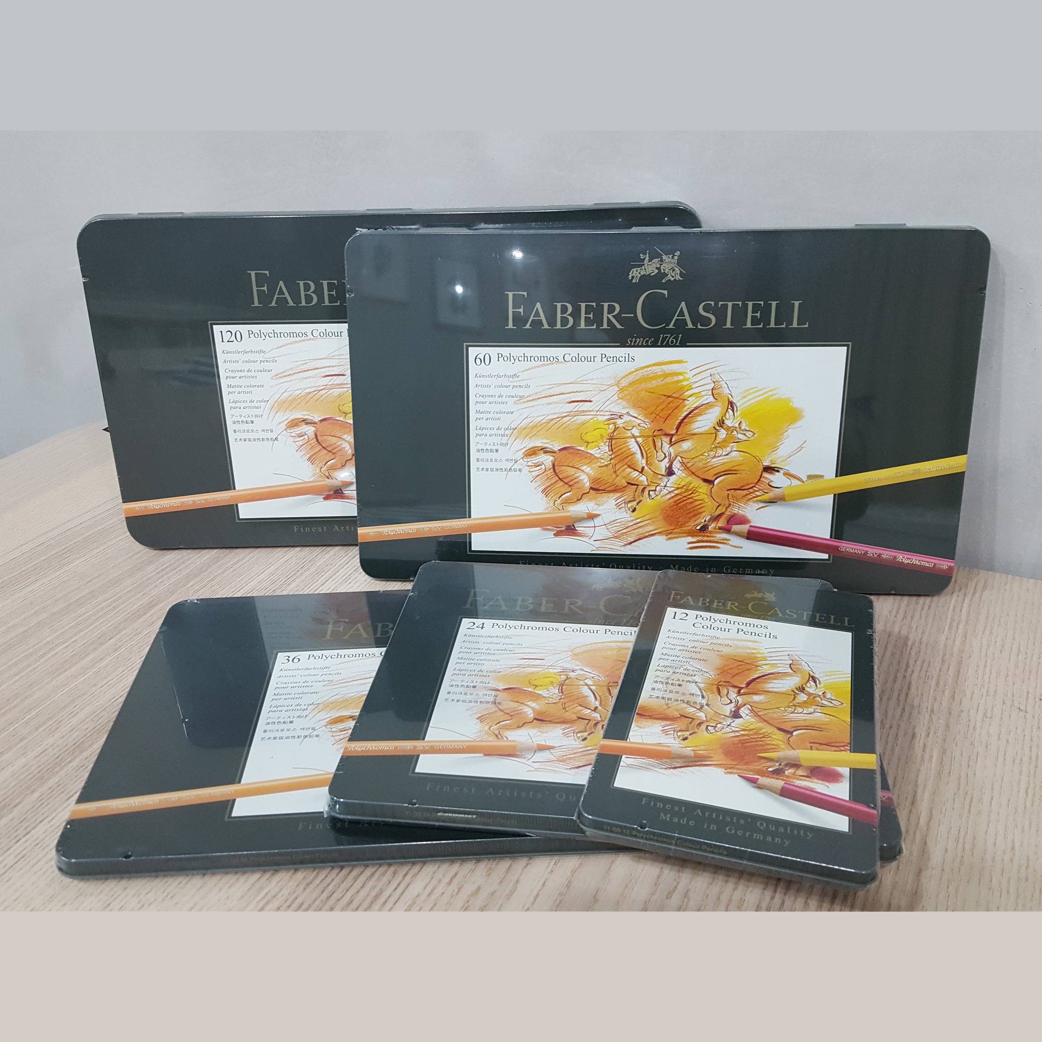 Faber-Castell Colour Pencil 木顏色套裝 – Kathleen Art Shop